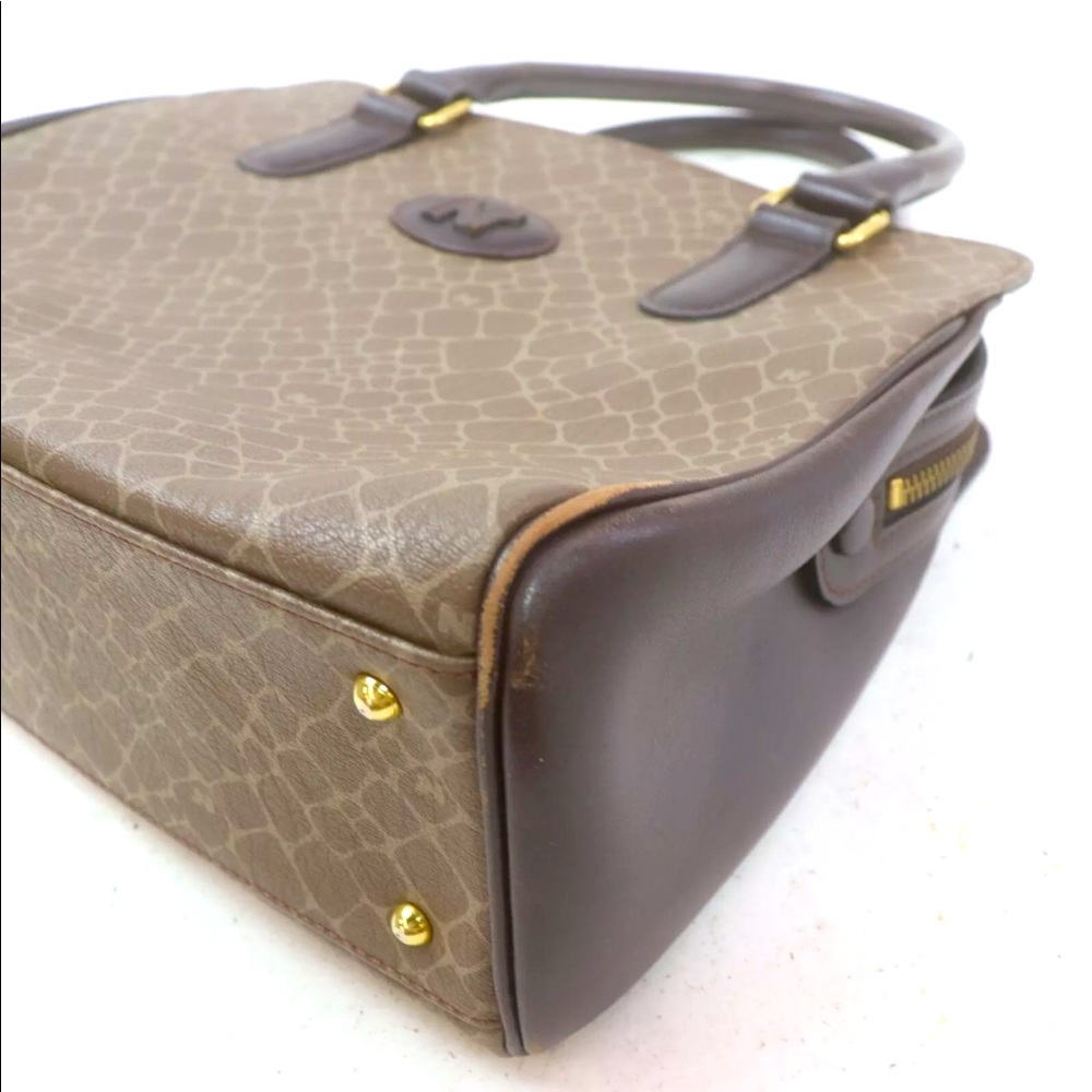 Authentic Nina Ricci Bag Maroquinerie Giraffe Pattern - Picture 5 of 10